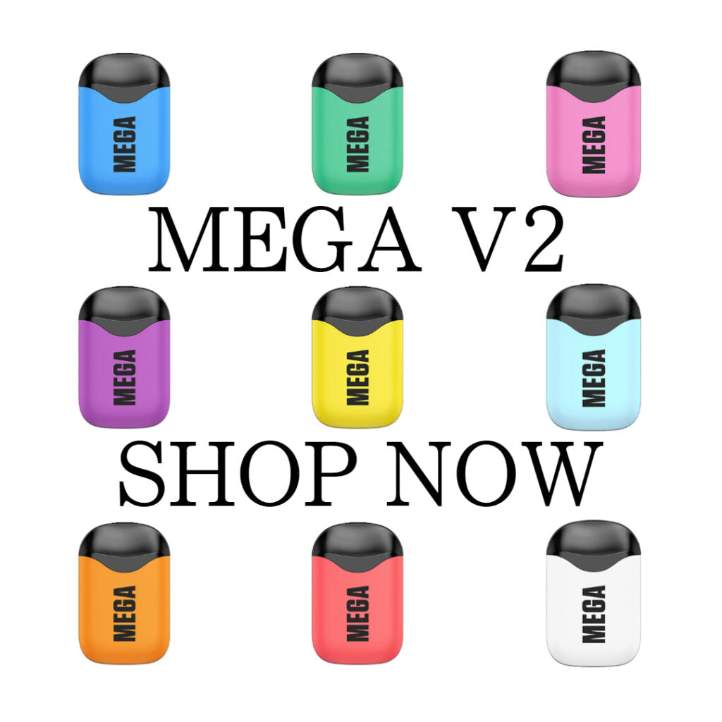 MEGA V2 Disposable - 5% 1000 Puffs  Sticky Fingers
