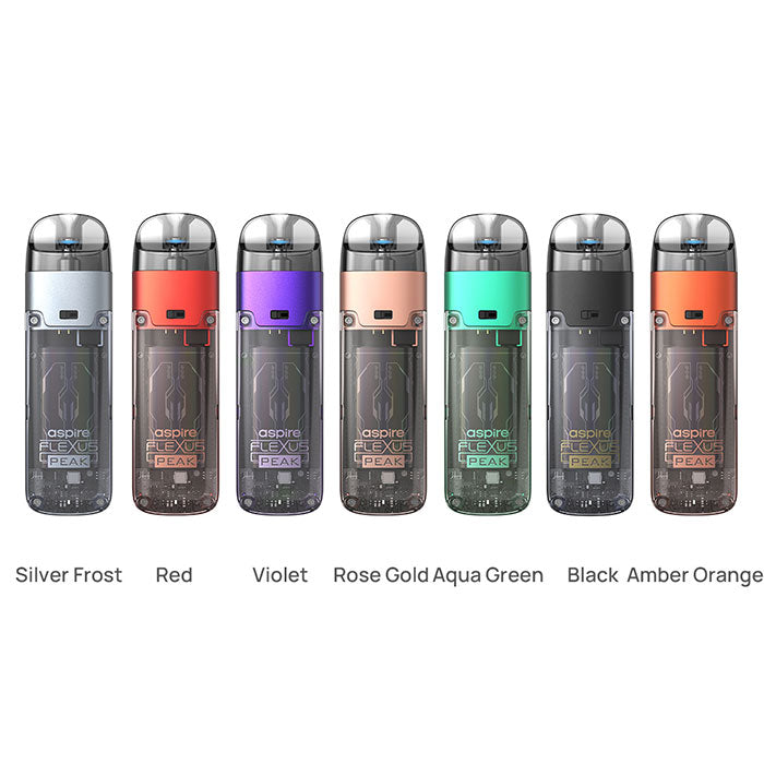 Aspire Flexus Peak Pod Kit 1000Mah Battery  Sticky Fingers