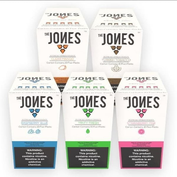 The Jones Flavor Pods - Pack of 5 - Juul Compatible Sticky Fingers The Jones Flavor Pods - Pack of 5 - Juul Compatible Sticky Fingers