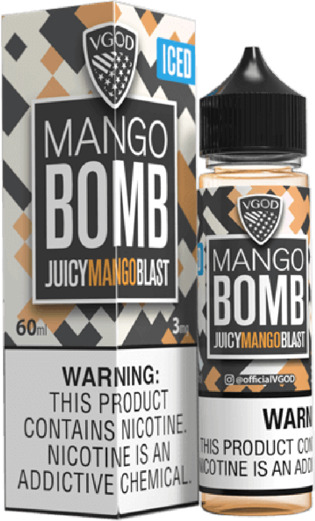 Vgod Iced Mango Bomb 60ml – Sticky Fingers