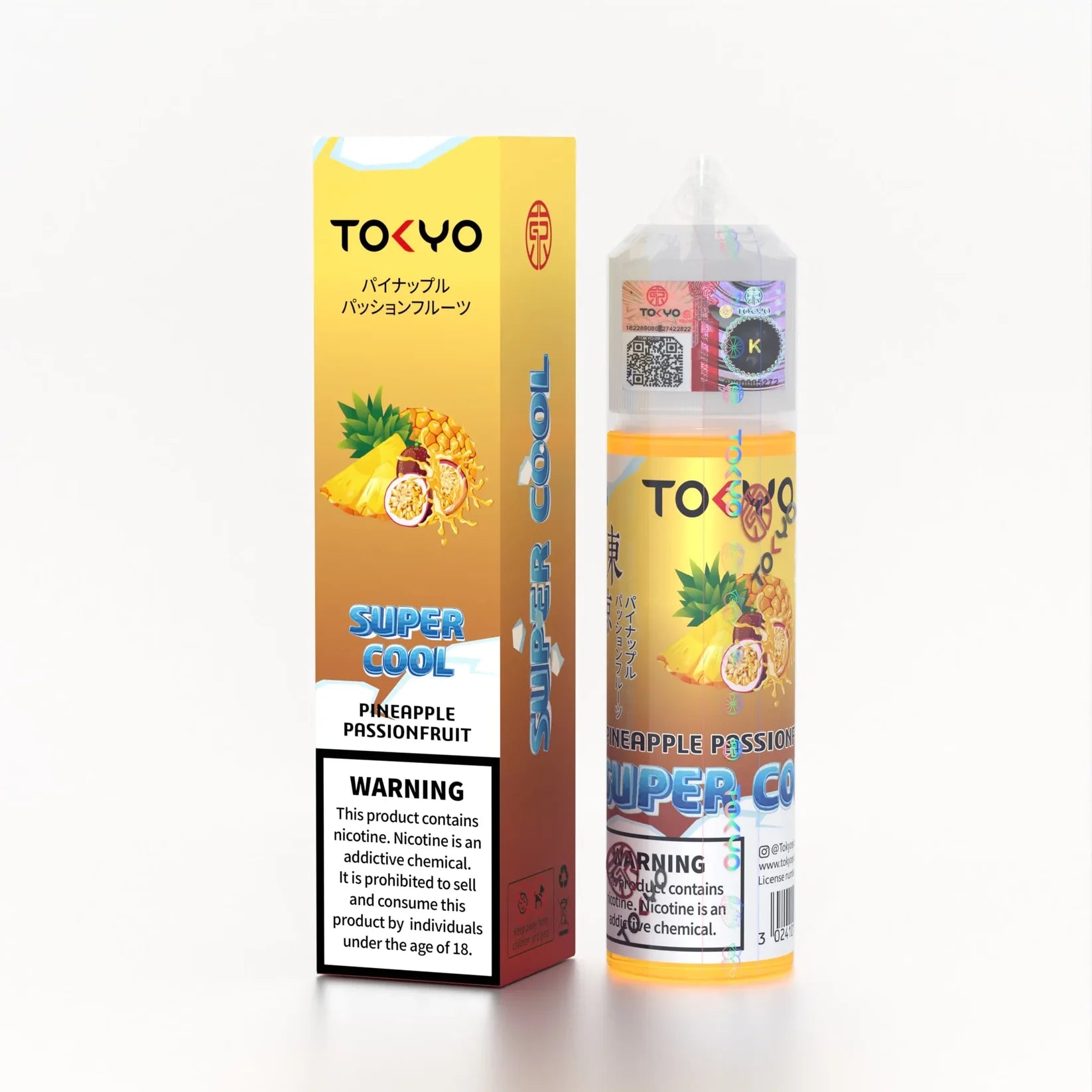 Tokyo Supercool Pineapple Passionfruit 60ml