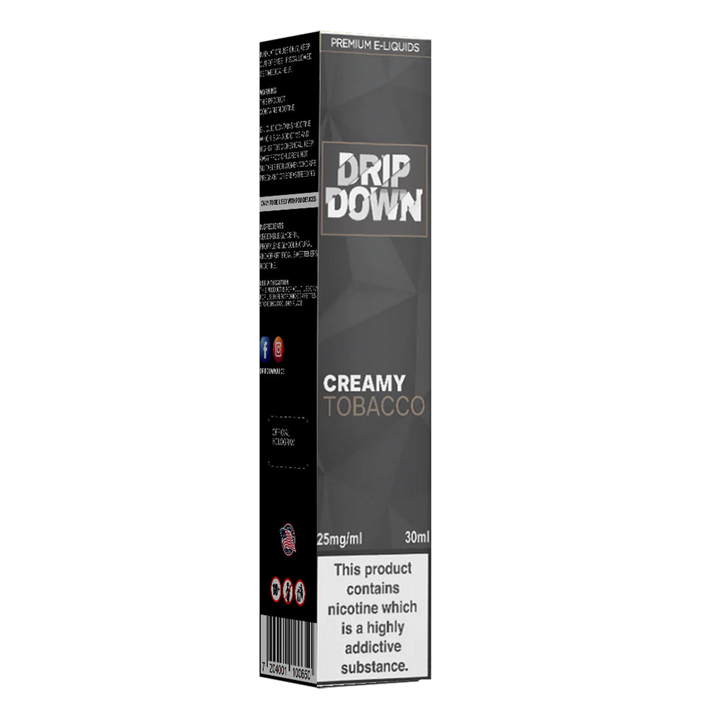 Drip Down Creamy Tobacco - 30ml