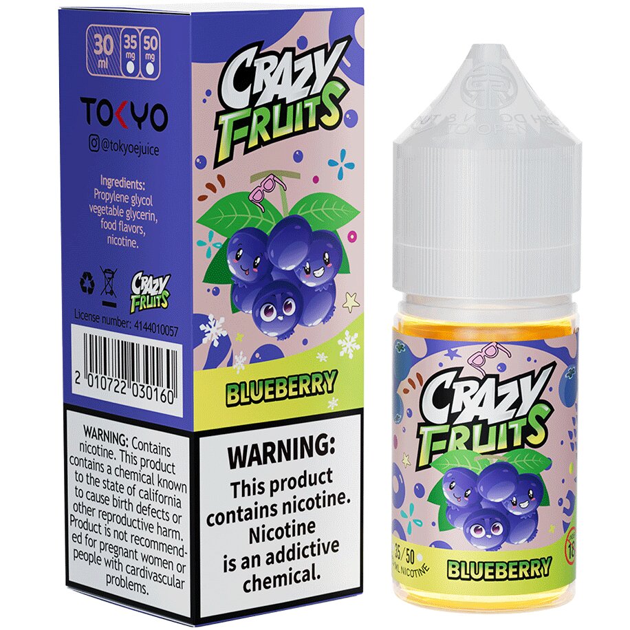 Tokyo Crazy Fruits Blueberry Ice 30ml