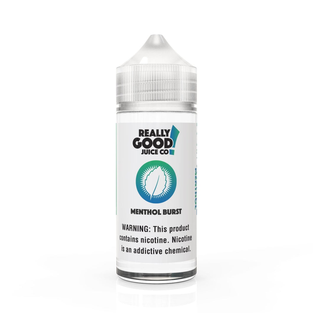 Really Good Juice Co  Menthol Burst  100ml