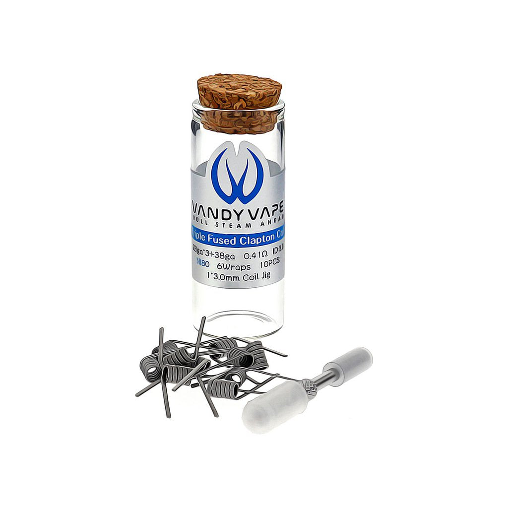 VandyVape - Triple Fused Clapton Prebuilt Ni80 - Wire