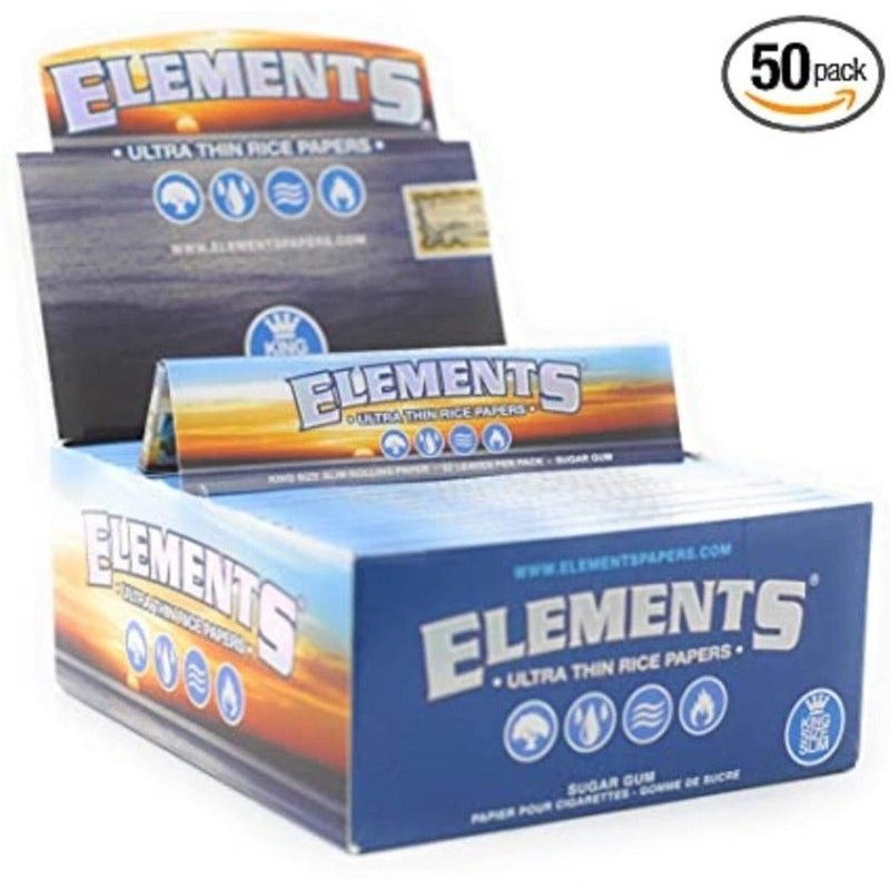 Elements - King Size Blue - Papers