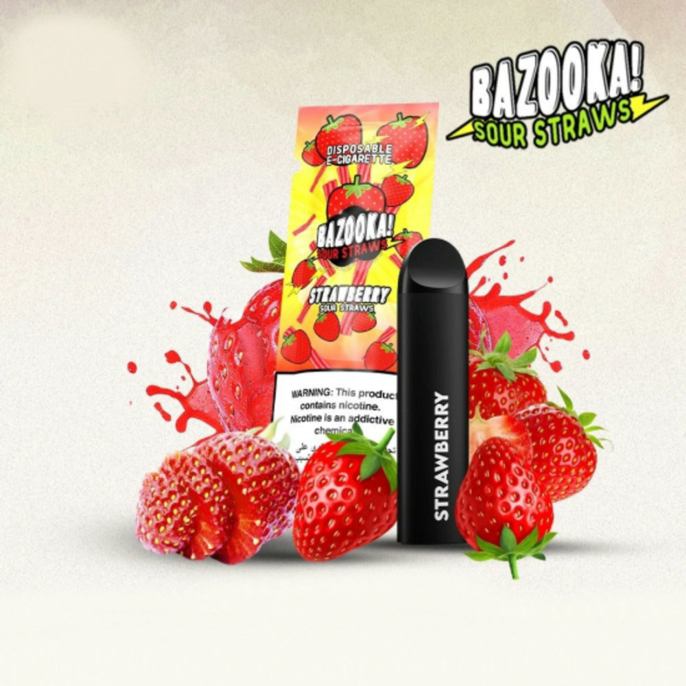Bazooka -  Strawberry - Disposable