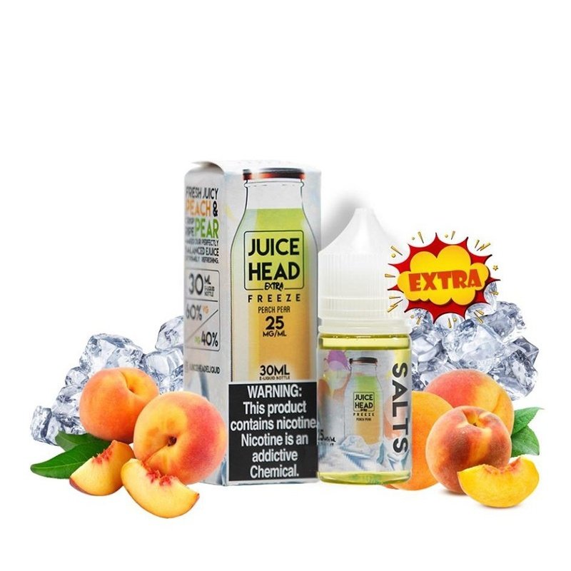 Juice Head - Peach Pear Extra Freeze - 30ml