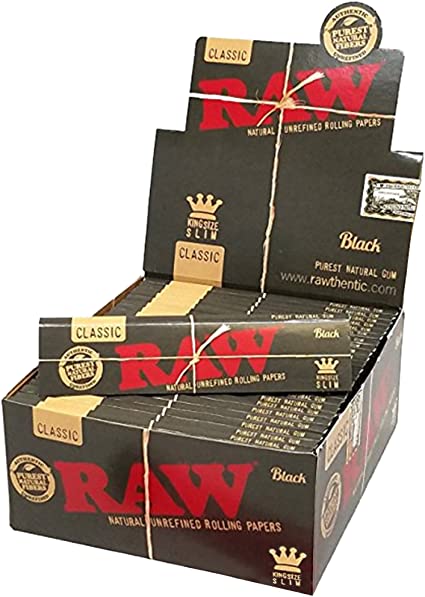 RAW -  Black King Size - Rolling Papers