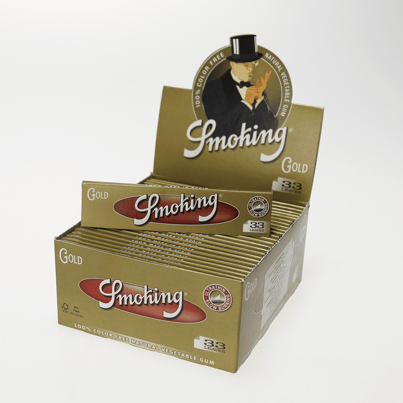 Smoking - Gold King Size - Rolling Paper