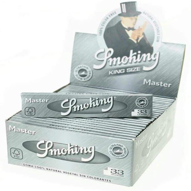 Smoking - Silver king size master - Rolling Papers