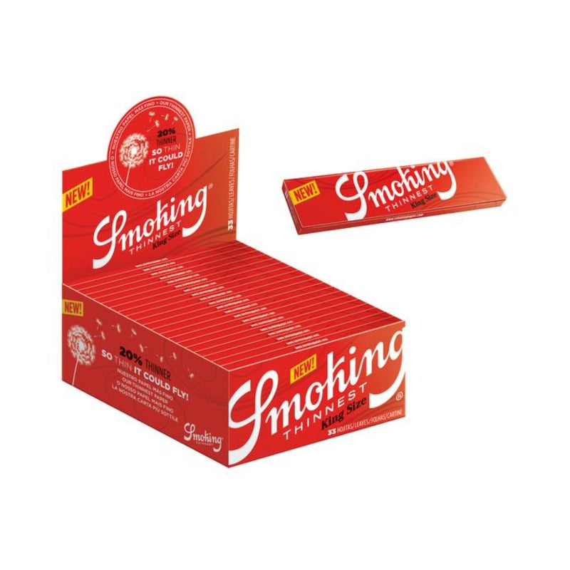 Smoking - red king size thinnest - Rolling Papers