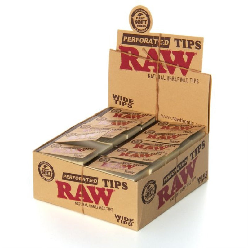 RAW - PERFORATED WIDE - TIPS